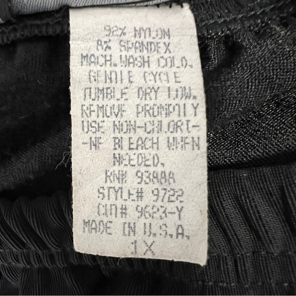 FRAZIER LAWRENCE Black Stretchy Maxi Skirt‎ Womens 1X Thick Jersey Knit Holidays - Picture 9 of 10